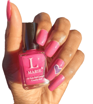 Pink nail Lacquer