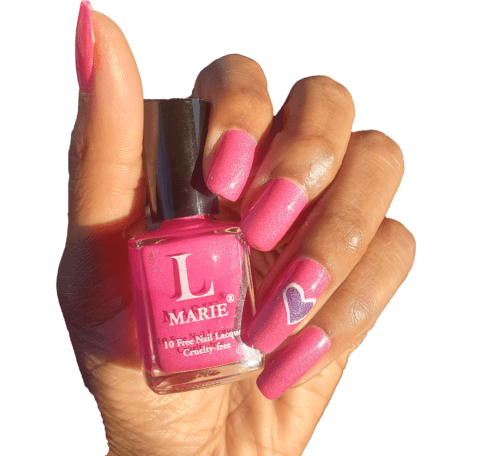 Pink nail Lacquer